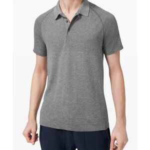 LULULEMON ATHLETICA Metal Vent Tech Polo Size Large